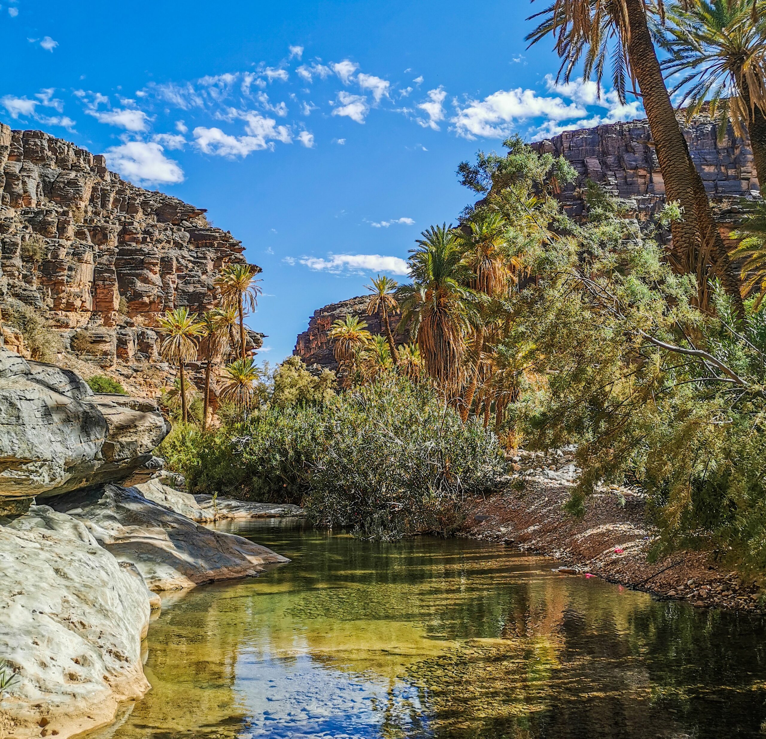 Les gorges d'Amtoudi - أودية أمتودي