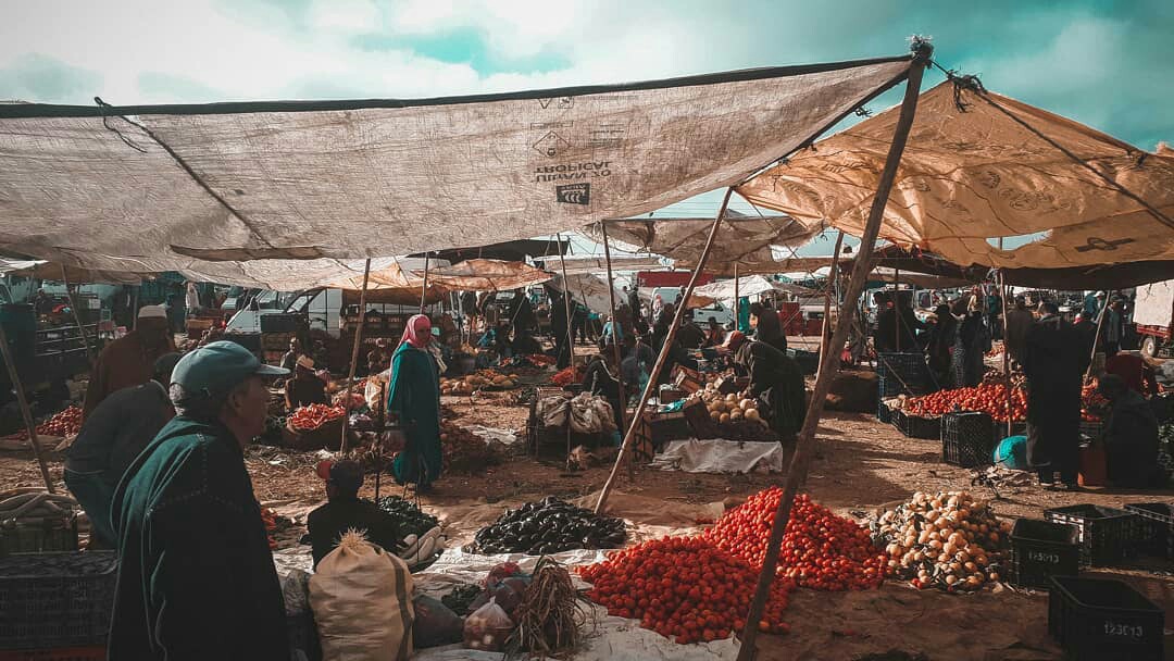 Marché Municipal de Benguerir (Souk du Mardi) -  السوق البلدي بن جرير (سوق الثلاثاء)